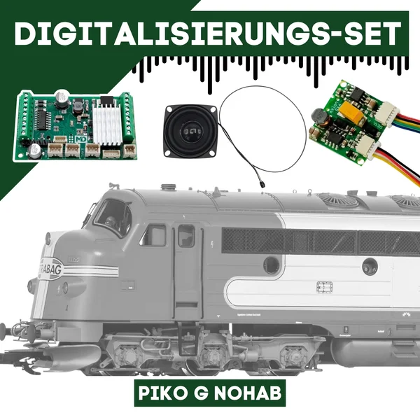 Digitalisierungsset für PIKO G NOHAB ML-Train 81609280