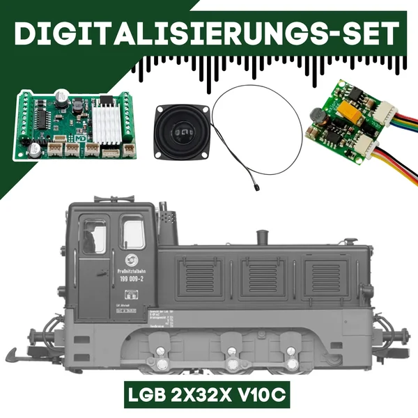 Digitalisierungsset für LGB 2x32x V10C ML-Train 81609362