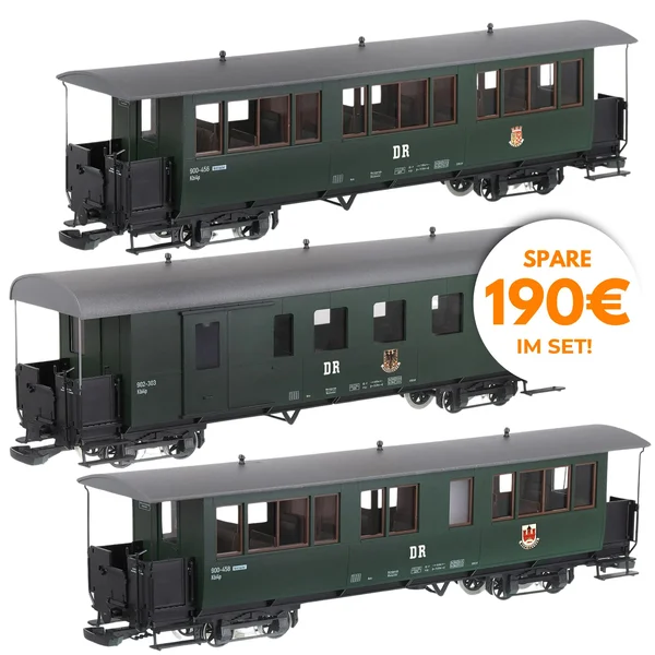 Personenwagen im 3-Set HSB Train Line 8200243