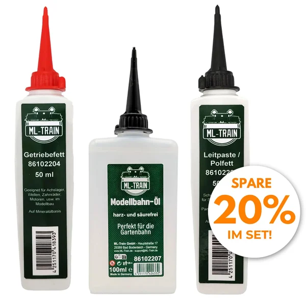 Pflege- und Schmiermittel Set