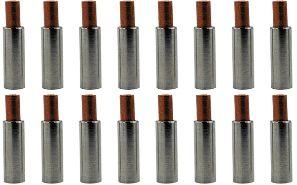 16 Stück Schleiferkohle 14 mm Spur-G für B-Getriebe LGB ML-Train 82301133