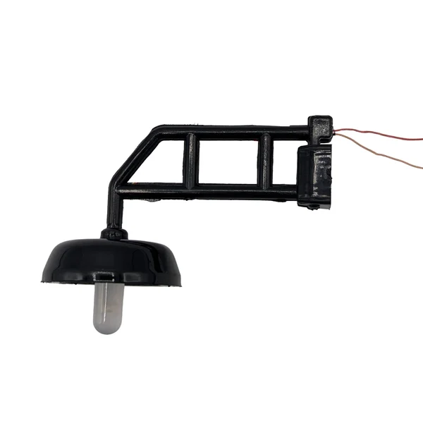 Gitterarm Wandlampe schwarz HSB für LGB-Anlagen