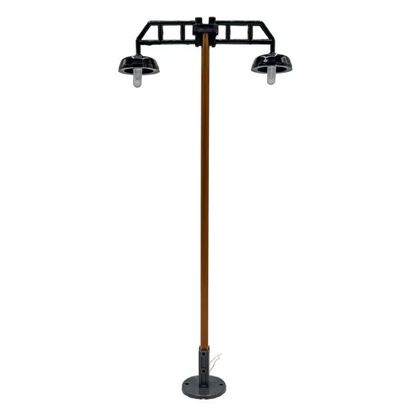 Gitterarm Mastlampe 2 armig HSB für LGB-Anlagen