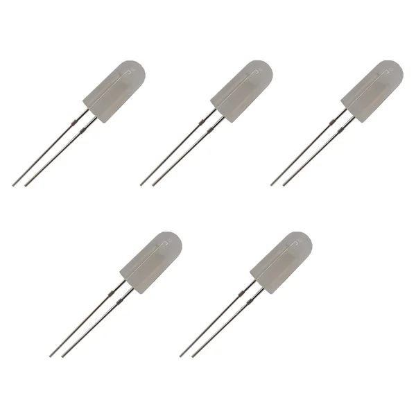5x Spezial-LED 6,5 mm warmweiß 7-24 V