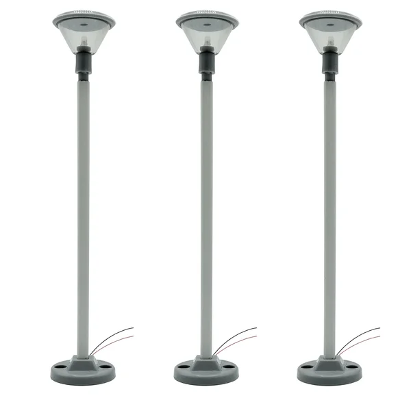 3x Bahnsteiglampe Schweiz Bergün für LGB-Anlagen Spur-G ML-Train 83802177