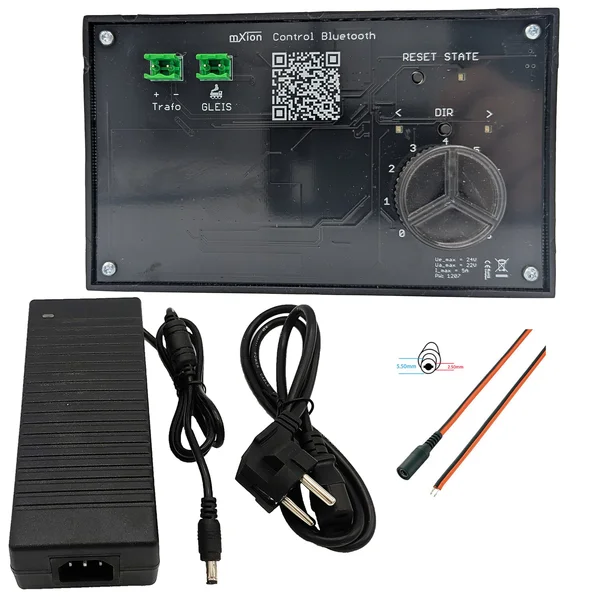Elektronischer Fahrregler 2.0 analog mit 5A Schaltnetzteil