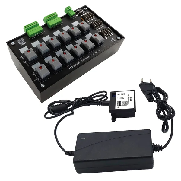 Weichenschaltpult + Wechselstromconverter + Schaltnetzteil 2 A 24 V