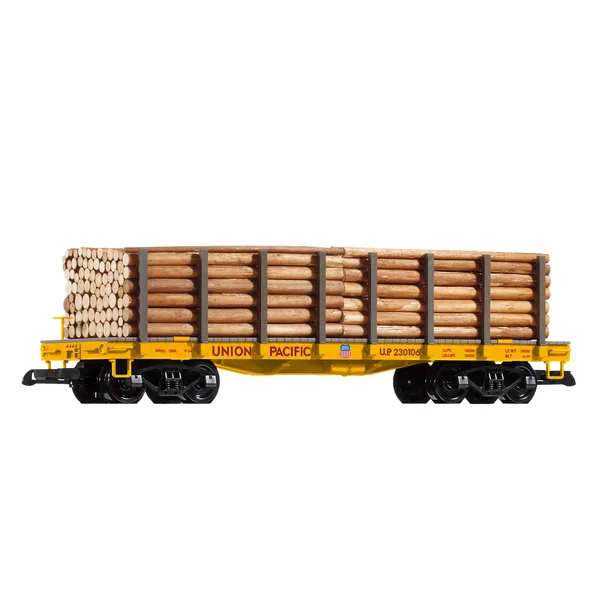 Rungenwagen UP mit Holzladung