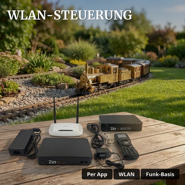 12A Roco XL Funk-Zentrale mit Booster im Set mit Handy und 2 Netzteilen Spur-G_auswahl11