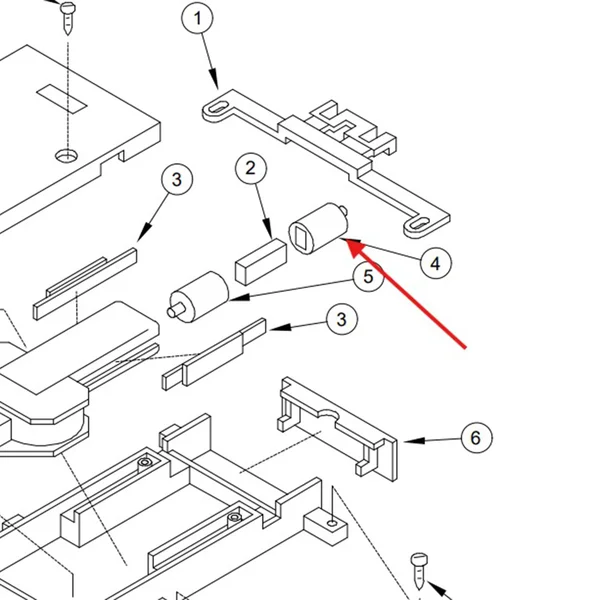 Köcher für Magnet mit Zahnrad Weichenantrieb LGB 12010-E004_auswahl1