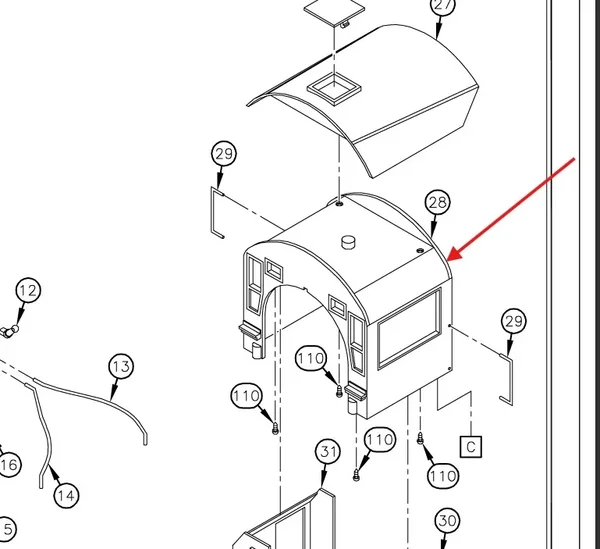 Führerhaus bedruckt Dampflok UP LGB 20232-E028_auswahl4