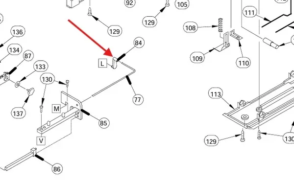 Halteteil Steuerstange mattchrom Dampflok Froney LGB 20252-E084_auswahl2