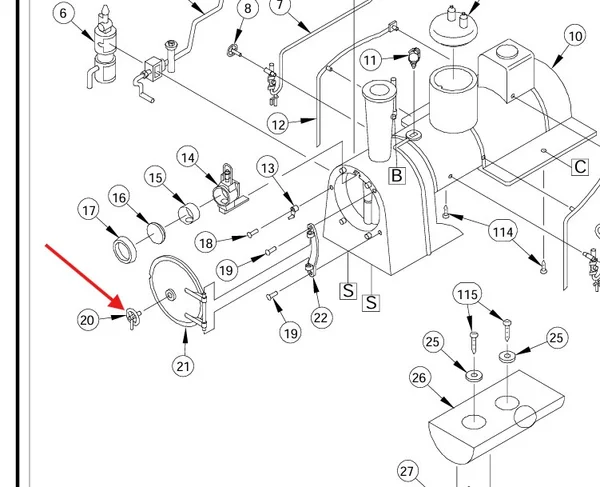 Handrad groß gold Dampflok Spreewald LGB 20740-E020_auswahl2