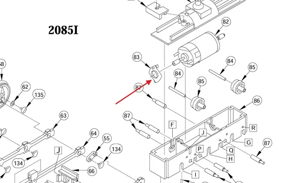 Motorhalterung Dampflok Mallet LGB 20851-E083_auswahl3