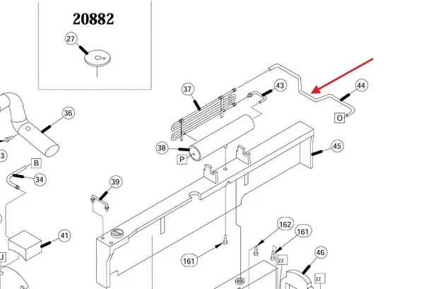 Verbindungsleitung I Dampflok Mallet Uintah LGB 20882-E044_auswahl2