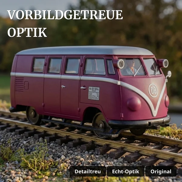 VW-Bus Draisine KLV 20 Deutsche Bundesbahn LGB 25020_auswahl3