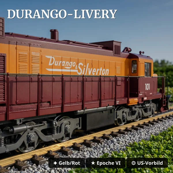 Alco-Diesellok DL 535 E Nr. 101 Durango und Silverton LGB 25559_auswahl2