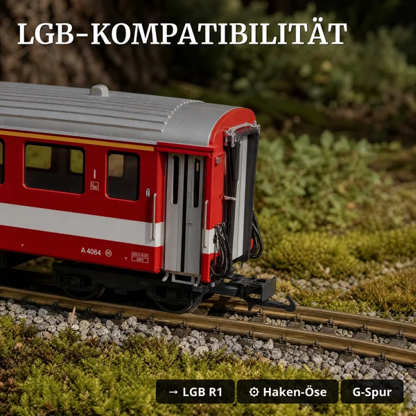 LGB 30682 Personenwagen 1. Klasse Furka-Oberalp-Bahn Spur G Epoche V – Märklin_auswahl3