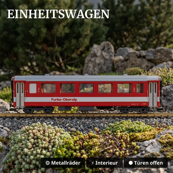Personenwagen 2. Klasse Furka-Oberalp-Bahn LGB 30683_auswahl3