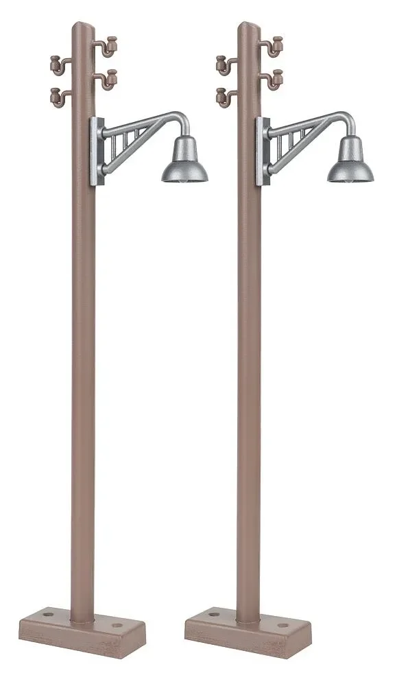 Holzmast mit Auslegerleuchte 2 Stück Pola 333233_auswahl1