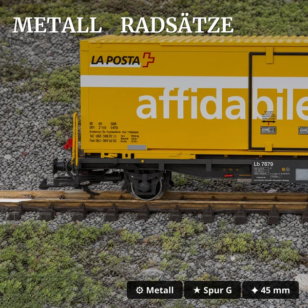 Post Containerwagen-Set RhB LGB 45886_auswahl2
