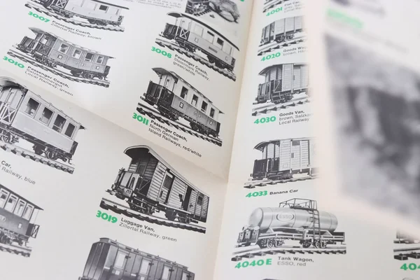 LGB Prospekt faltbar Sortiment englisch 1973/1974 Spur G_auswahl2