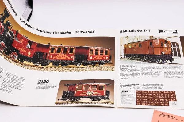 LGB Prospekt Neuheiten 1985 Spur G_auswahl4