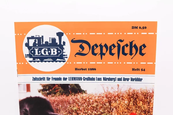 LGB Zeitschrift Depesche Heft 54 Herbst 1986 Spur G_auswahl1