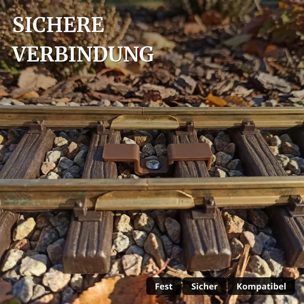 Gleisklammer braun Spur G – 10 Stück Gleis-Fixierung für Gartenbahn ML-Train 81010050_auswahl3