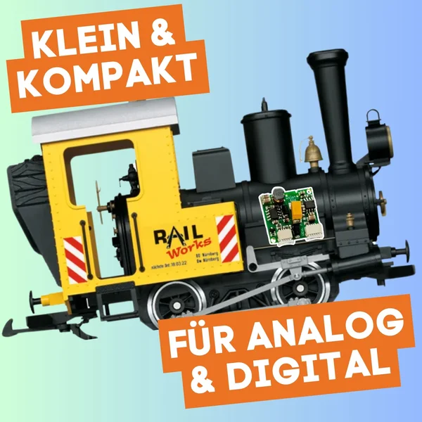 Digitalisierungsset für LGB 2x91x Feldbahndiesellok ML-Train 81609270_auswahl6