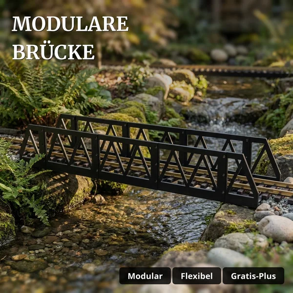 20x Gleis gerade 90 cm mit 40x Schraub-Verbinder Gratis 60 cm Brücke_auswahl3
