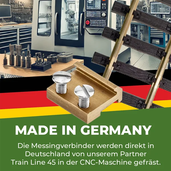 Schienenverbinder 100 Stück Messing 15mm ML-Train 8200228_auswahl1