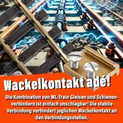 Schienenverbinder 100 Stück Messing 15mm ML-Train 8200228_auswahl4