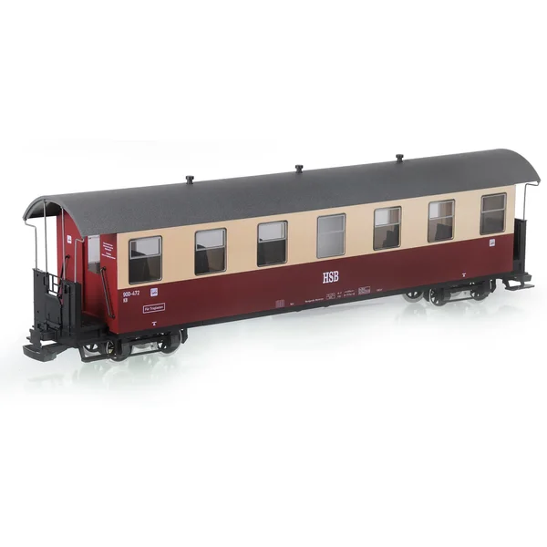 Personenwagen mit 7 Fenster und Packwagen im 3-Set HSB Train Line 8200270_auswahl1