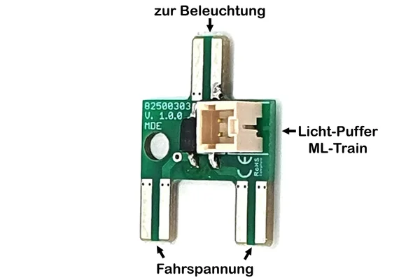 LED-Basisplatine mit Gleichrichter und Pufferanschluss ML-Train 83801002_auswahl3