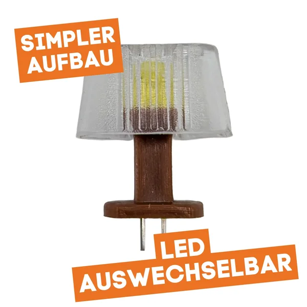 Tischlampe Mitropa mit LED gelb 10 STK ML-Train 83801025_auswahl3