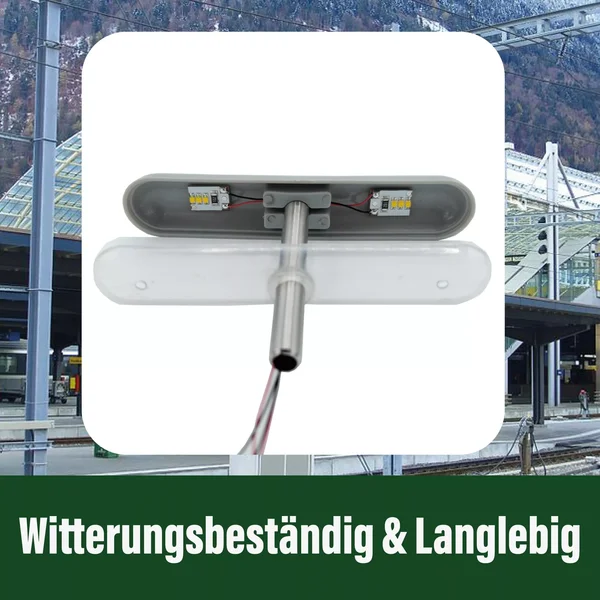 3x DB Bahnsteigleuchte, zweiflammig für Spur-G Modellbahnanlage ML-Train 83802166_auswahl2