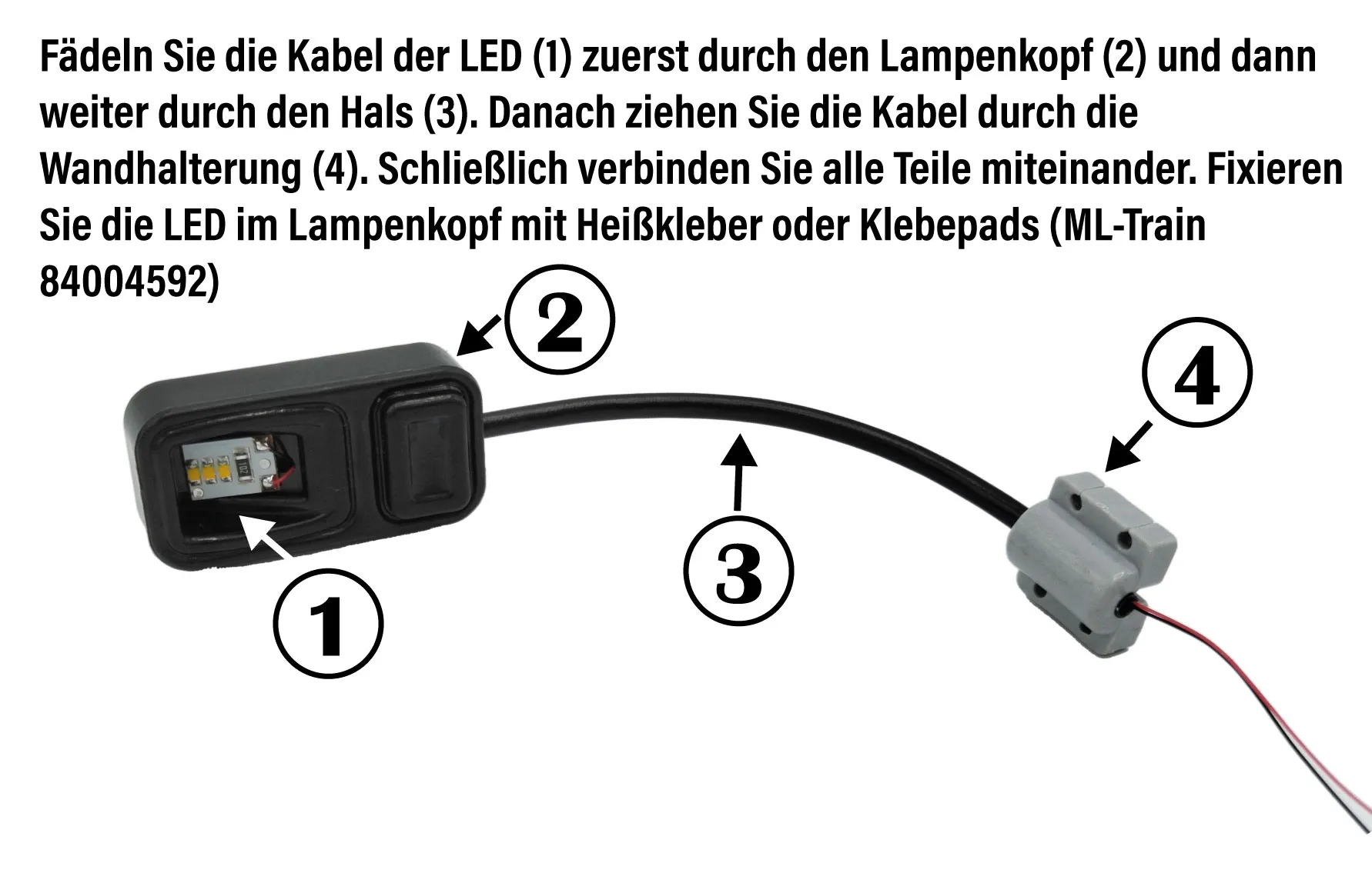 3x BG2-Industrielampe Wandlampe für LGB-Anlagen Spur-G ML-Train 83802299_auswahl4