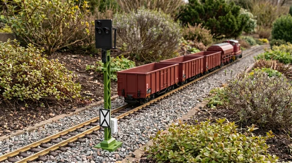 Lichtsignal Typ KS Vorsignal für Spur G analog / digital mit Decoder ML-Train 83804637_auswahl7