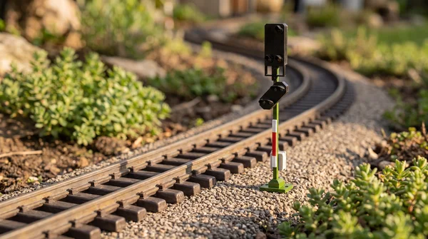 Lichtsignal Typ HV Einfahrtsignal mit Vorsignal für Spur G analog / digital mit Decoder ML-Train 83804642_auswahl5