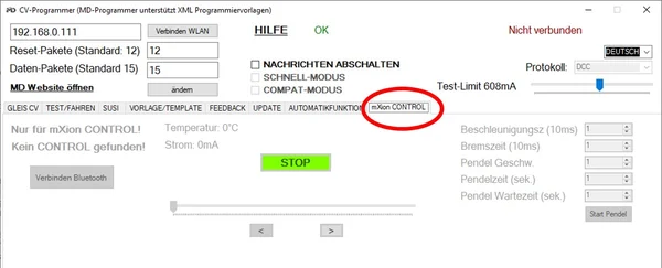 Elektronischer Fahrregler 2.0 5 A analog mit App-Steuerung ML-Train 84003017_auswahl4