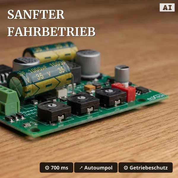 Analoge Pendelzugsteuerung 5 A für Spur-G mit Anfahr- und Bremsverzögerung ML-Train 84003018 _auswahl2
