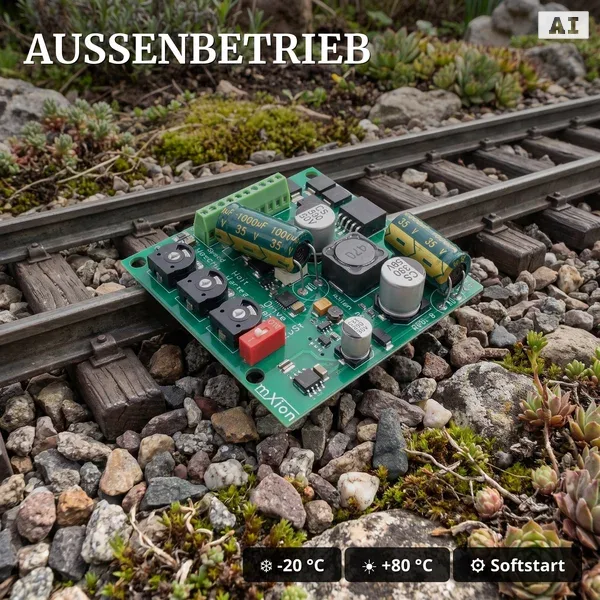 Analoge Pendelzugsteuerung 5 A für Spur-G mit Anfahr- und Bremsverzögerung ML-Train 84003018 _auswahl4