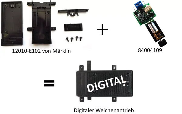Nachrüstkit Digitaler Weichenantrieb für LGB 12010 ML-Train 84004109_auswahl1
