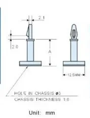 10x Platinenhalter mit Klebepad ML-Train 84004591_auswahl1