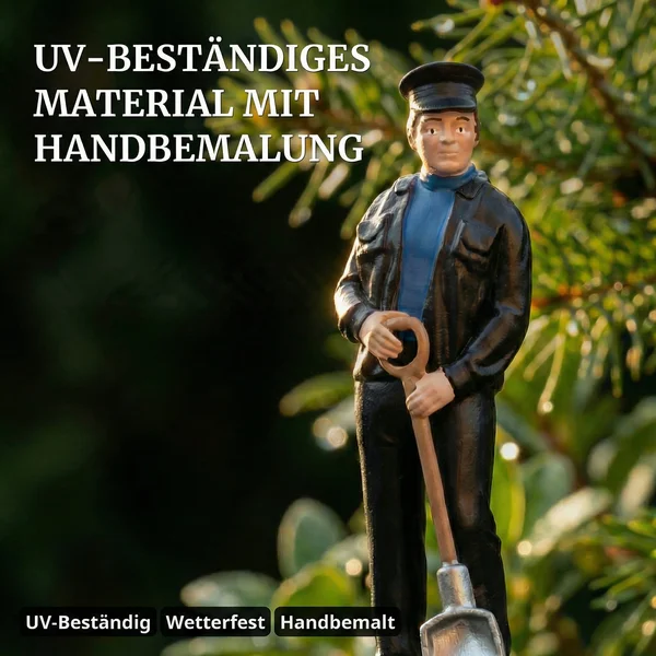 ML-Train Heizerfigur Manuel DR/HSB mit Kohleschaufel – Spur G, wetterfest, handbemalt, UV-beständig_auswahl4