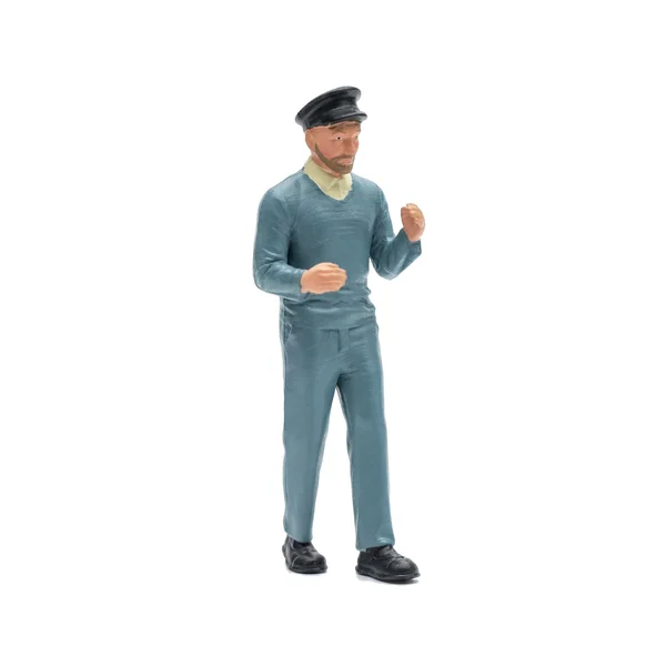 ML-Train Feldbahnlok-Figur Marius stehend – Lokführer/Bremser Spur G ,handbemalt, wetterfest_auswahl2