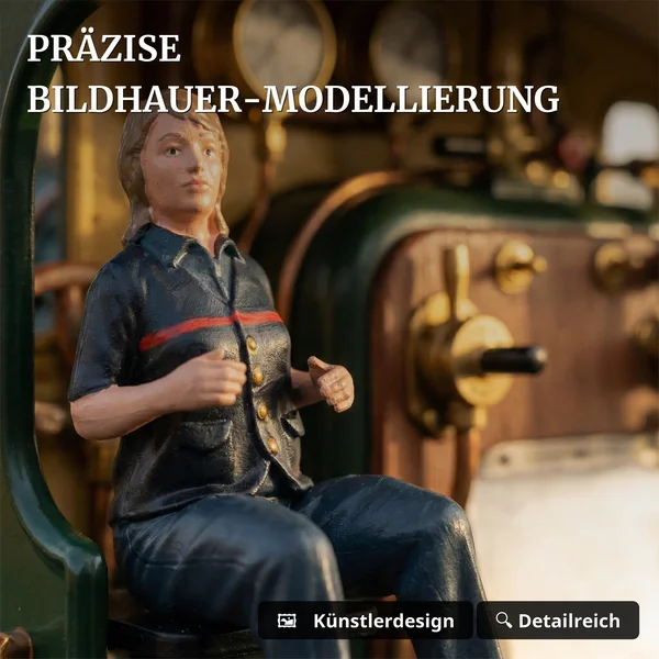 ML-Train Lokführerin Nicole sitzend – Handbemalt, UV-beständig, Spur G_auswahl6