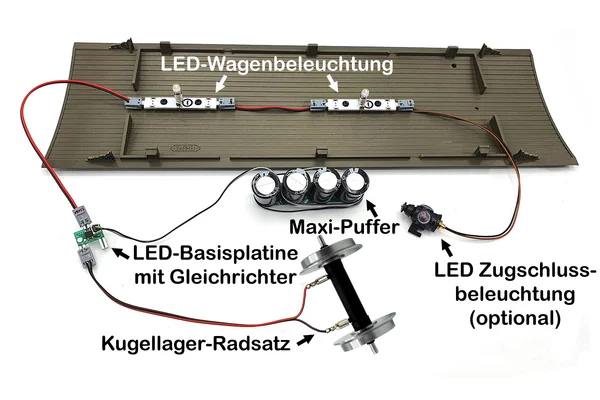 2x Radsatz kugelgelagert stromführend aus Edelstahl Spur-G ML-Train 88674032_auswahl3