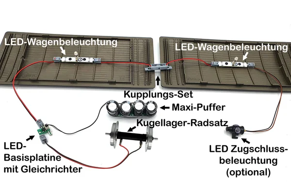 2x Radsatz kugelgelagert stromführend aus Edelstahl Spur-G ML-Train 88674032_auswahl4